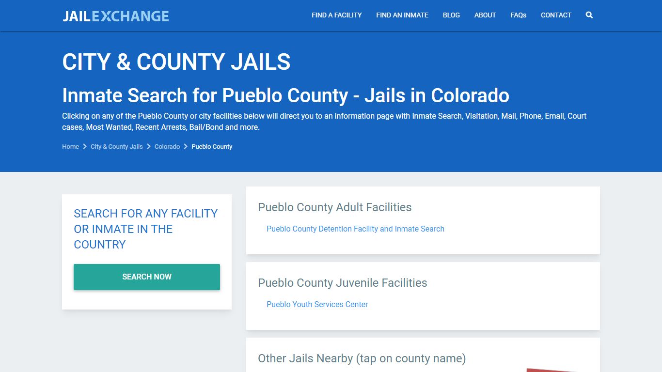 Pueblo County Jail Inmates | Arrests | Mugshots | CO